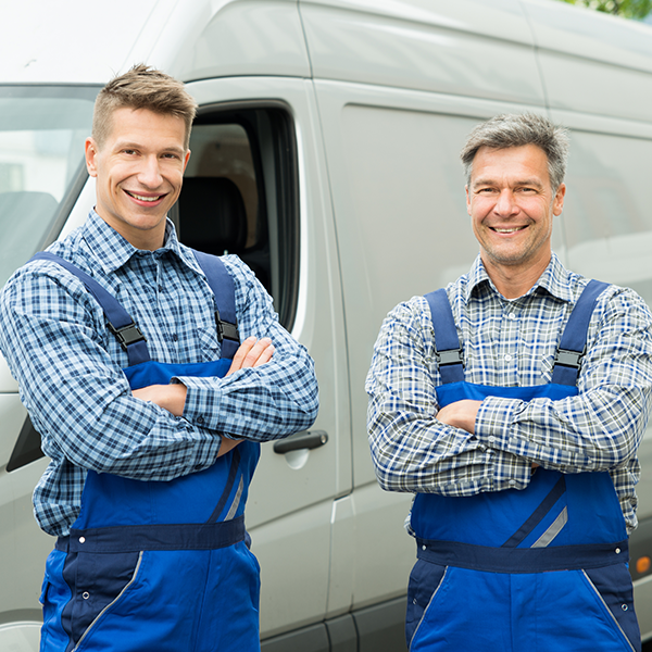 Professional pest control service team
